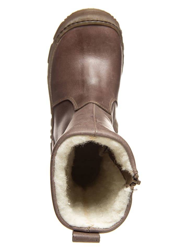 BO-BELL Leather winter boots in taupe 27
