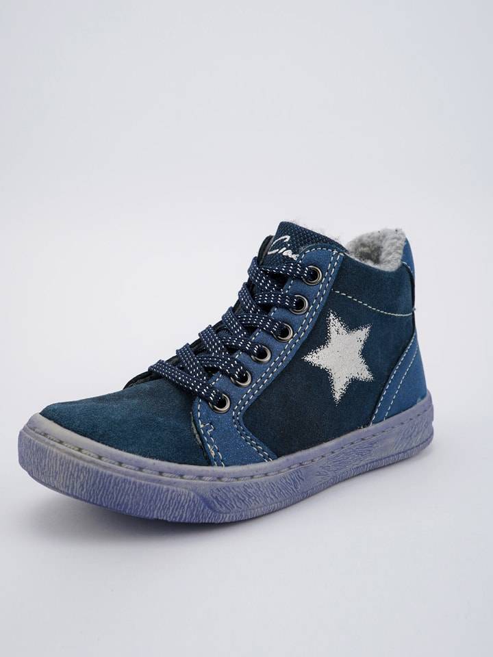 Ciao Leather sneakers in blue 33