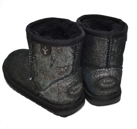EMU Australia Wallaby Mini Metallic Snow boots 24