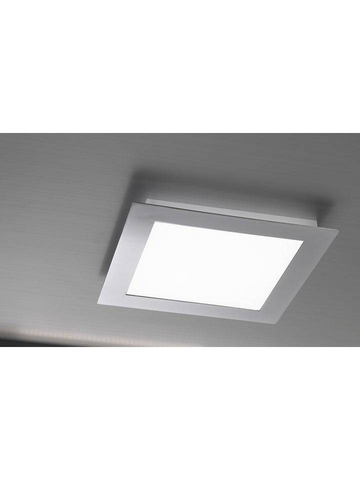 FISCHER & HONSEL LED ceiling lamp "Zoe" in chrome - (B) 60 x (t) 60 cm