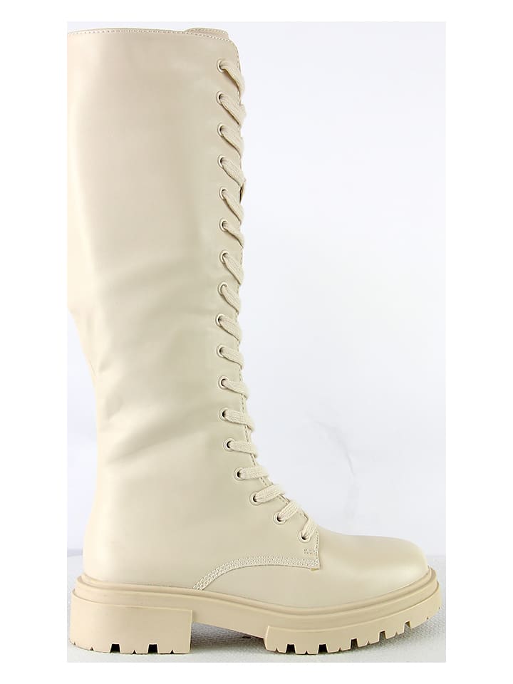 Foreverfolie Boots in beige 39