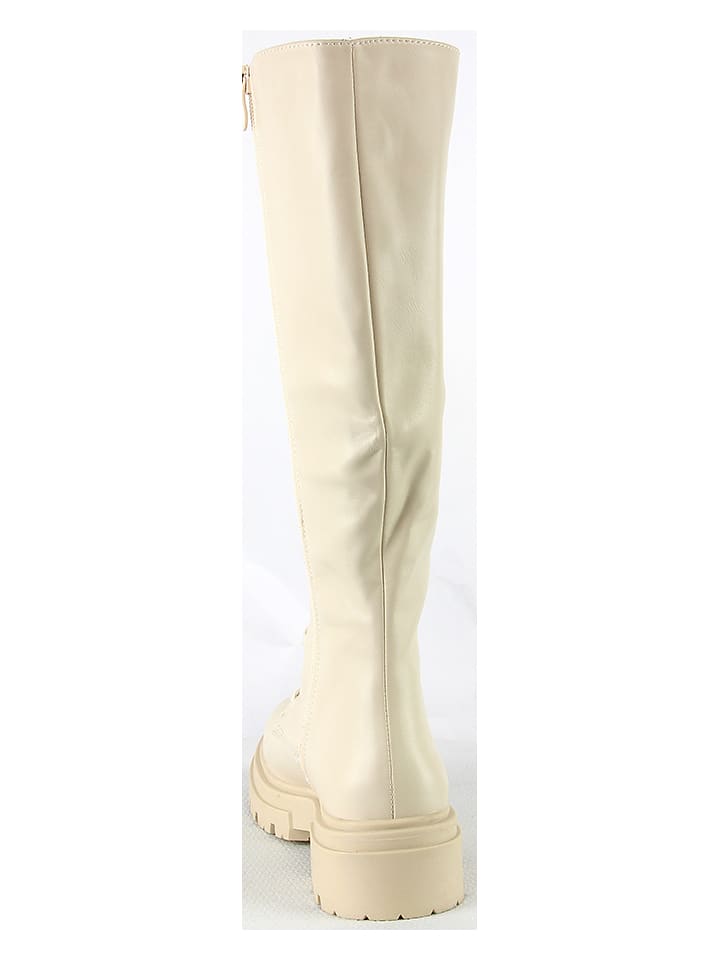 Foreverfolie Boots in beige 39
