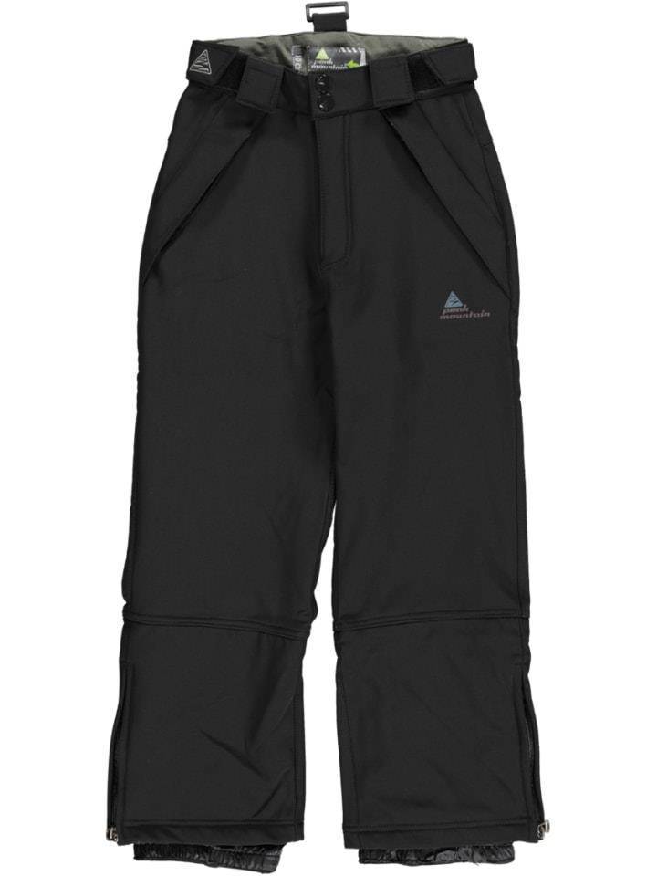 Peak Mountain Soft bright pants in black 164