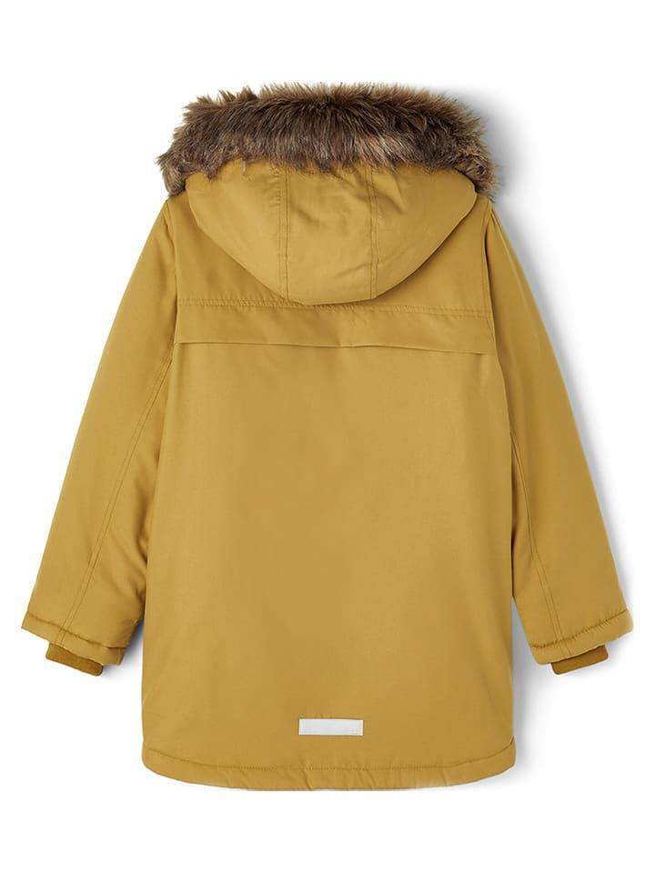 name it Winter parka "Mabe" in mustard 122