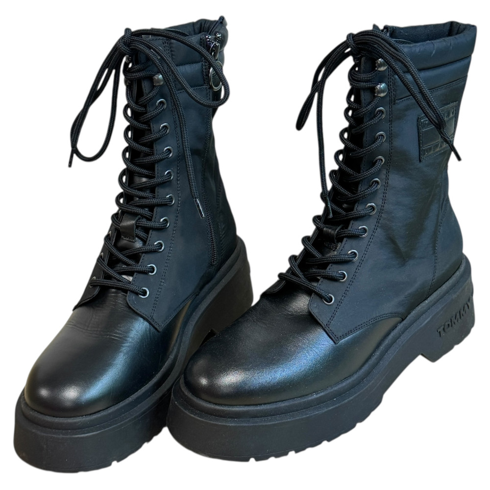 Tommy Jeans Tjw Lace Up Padded BOTKI damskie 41/40