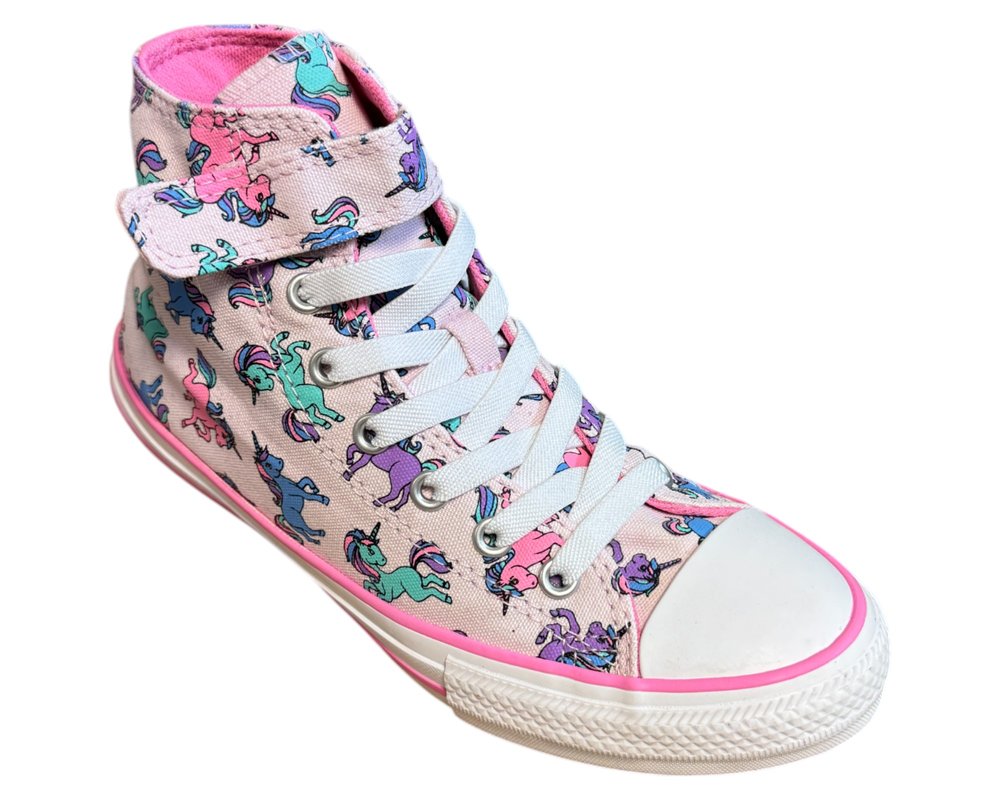 Converse Chuck Taylor All Star Easy-On Unicorns TRAMPKI wysokie dziecięce 35