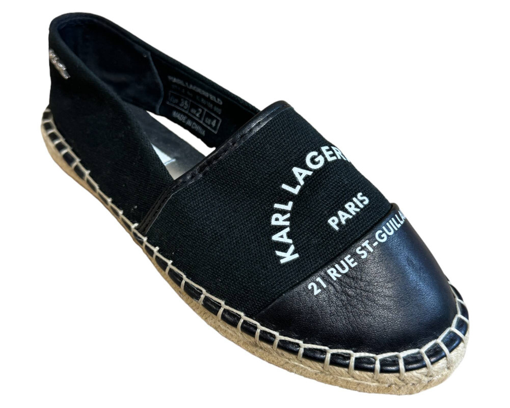 Karl Lagerfeld  PÓŁBUTY Espadryle damskie 35