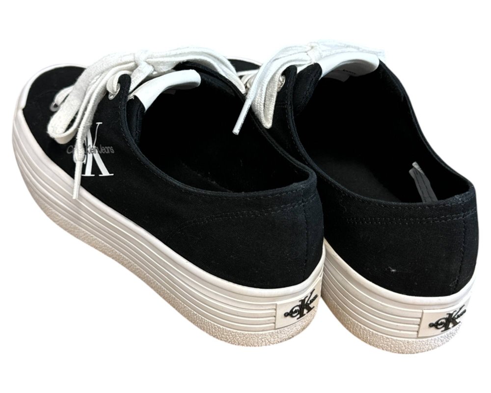 Calvin Klein Jeans Vulc Flatform Essential Mono  TRAMPKI  damskie 39