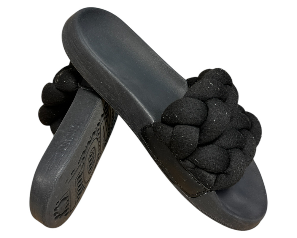 Tommy Jeans Tjw Braided Slide KLAPKI  damskie 37