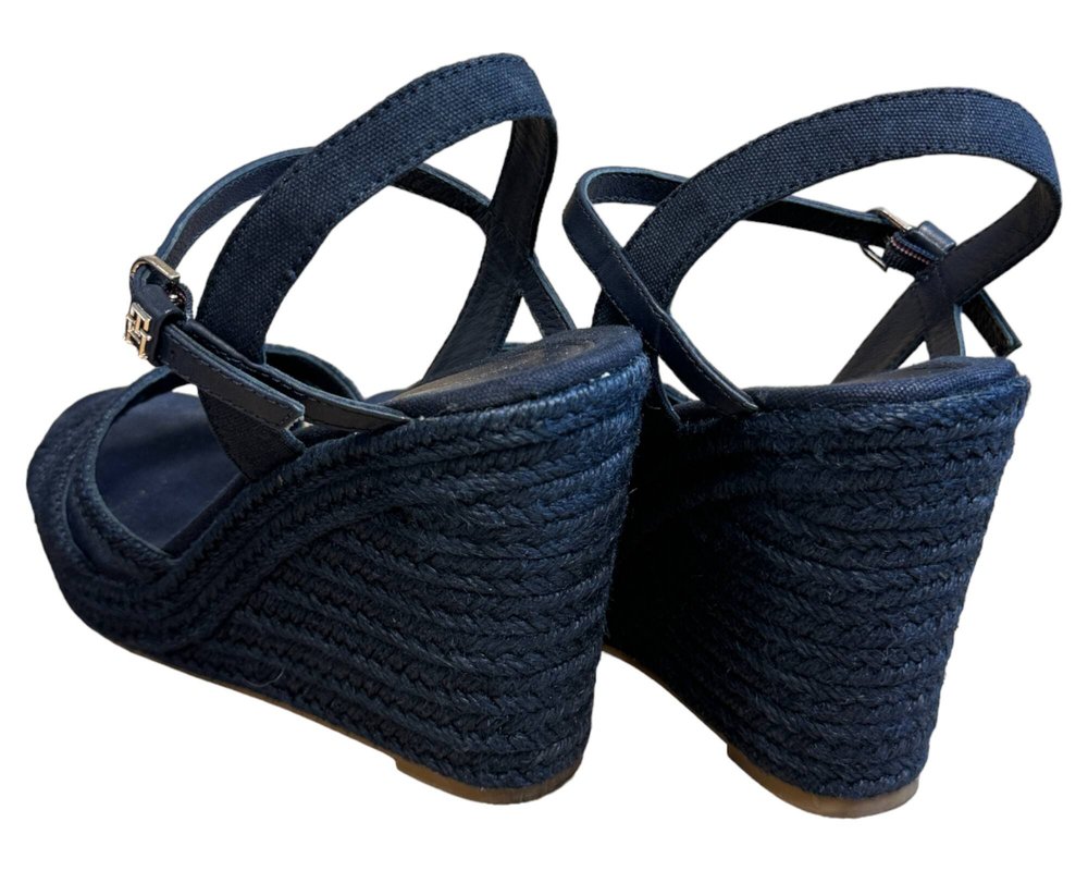 Tommy Hilfiger Essential Basic Wedge  SANDAŁY espadryle damskie 41