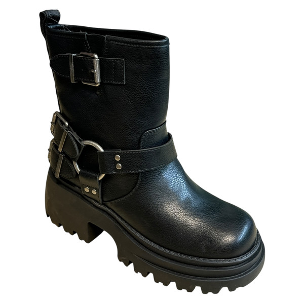 Buffalo Bravr Biker Lo BOTKI damskie 38/39