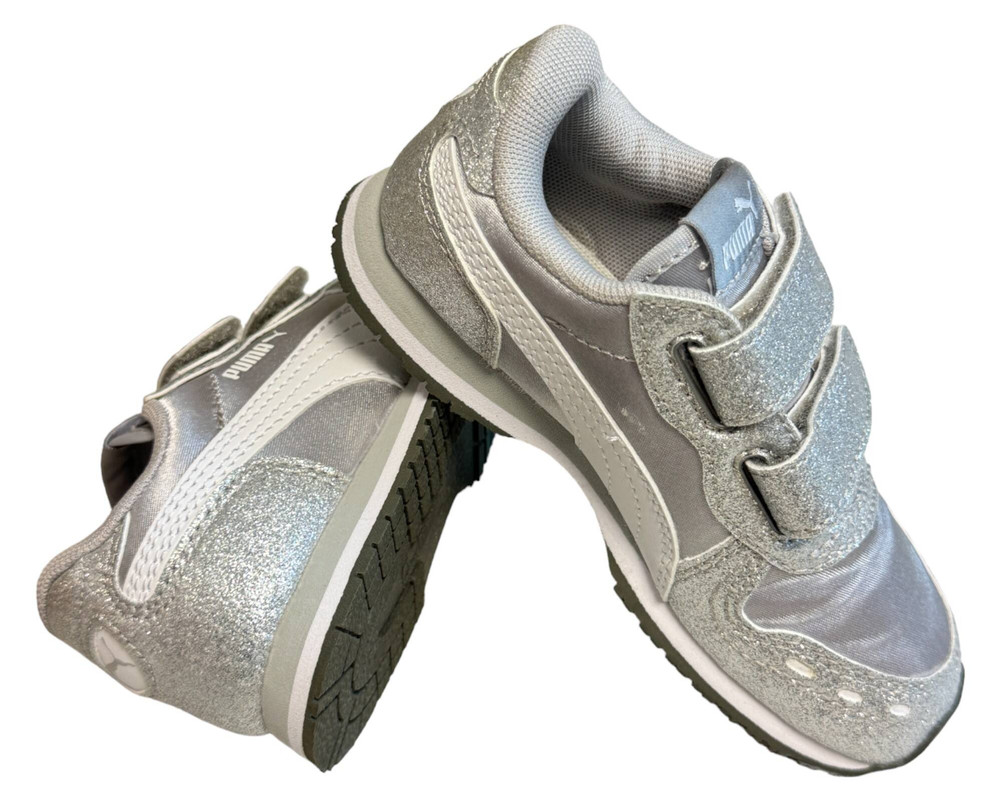 Puma Cabana Racer Glitz V BUTY SPORTOWE  dziecięce 26