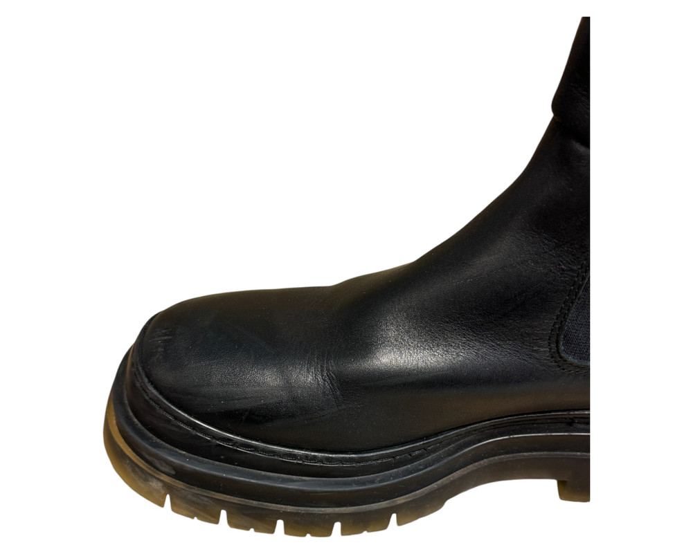 BOTKI Skórzane damskie 38