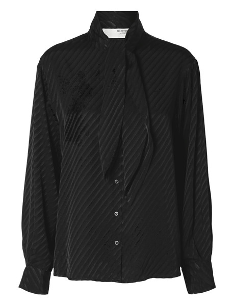 Koszula Selected Femme SLFCASSIA LS SCARF SHIRT B L