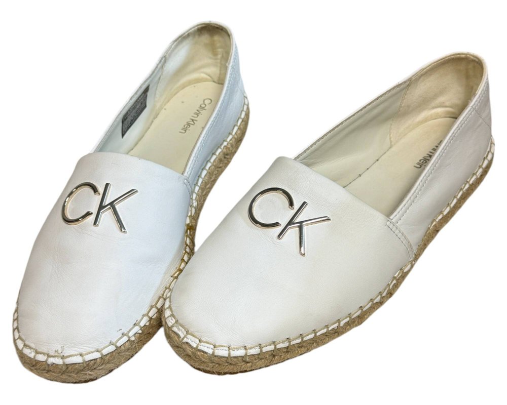 Calvin Klein Espadrille W/Hdw PÓŁBUTY espadryle damskie 38