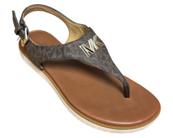 Michael Kors Jilly Flat Sandal SANDAŁY Japonki damskie 38