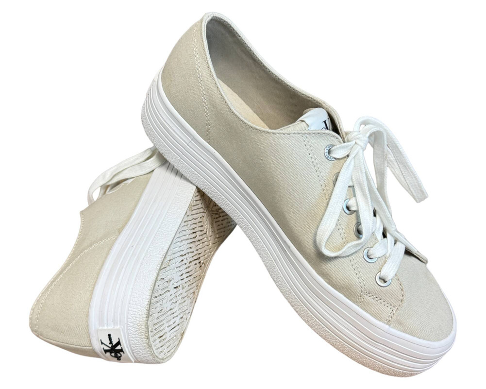 Calvin Klein Jeans Vulc Flatform Essential Mono TRAMPKI damskie 40