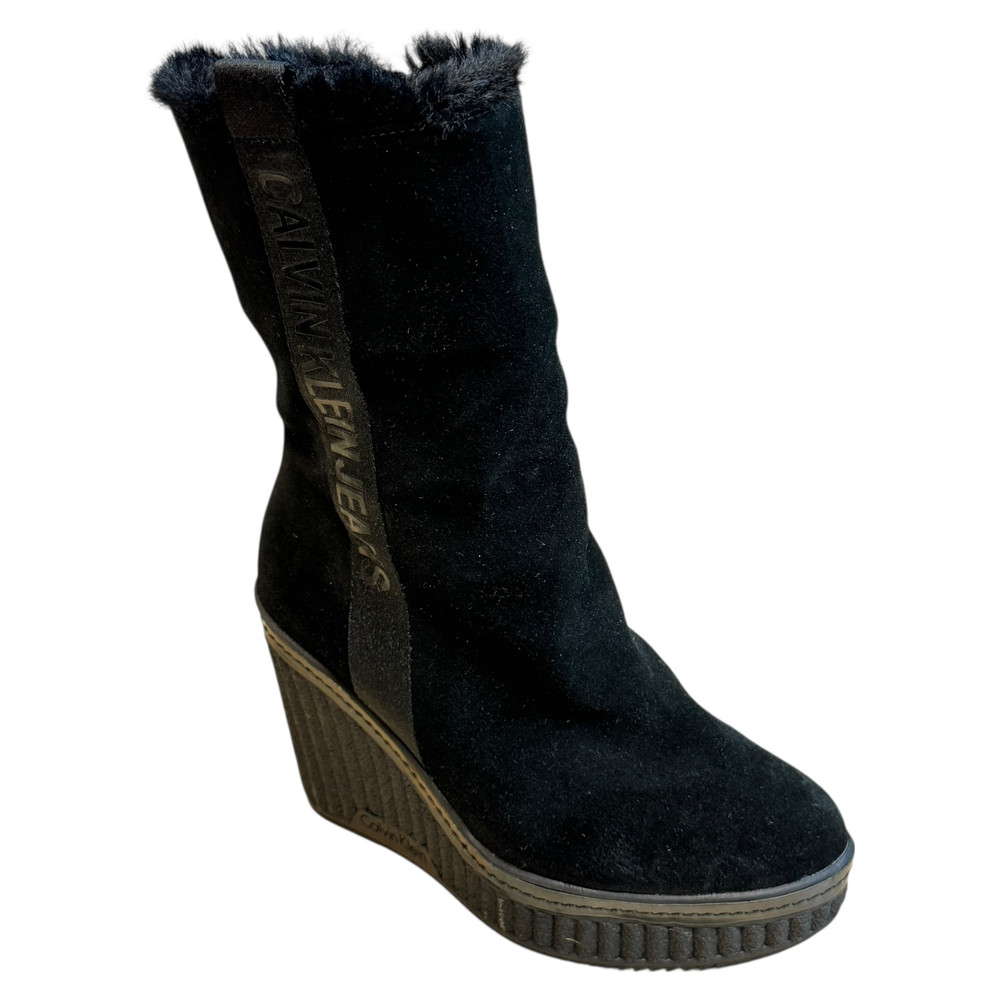 Calvin Klein Jeans Shuana BOTKI damskie 36