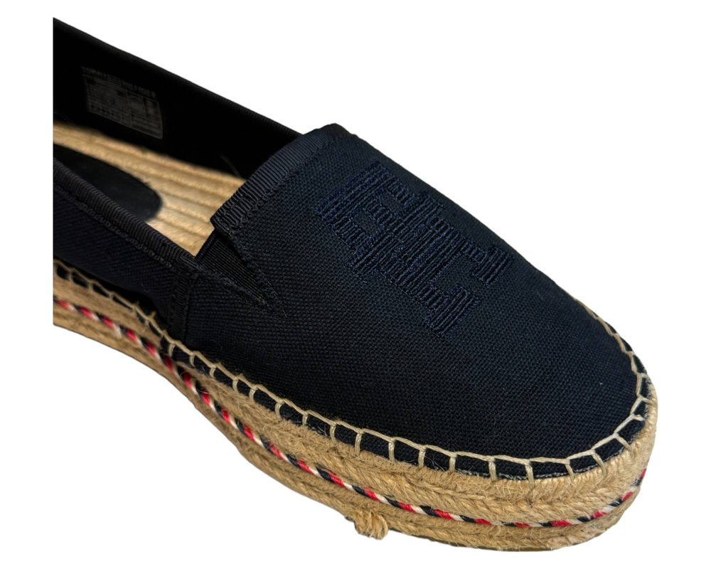 Tommy Hilfiger Embroidered Flatform PÓŁBUTY espadryle damskie 37