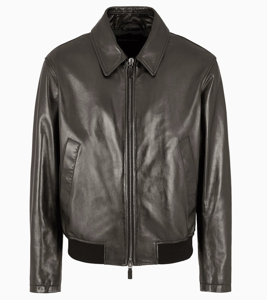 Emporio Armani kurtka skórzana XS