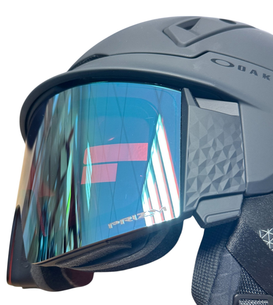 Kask narciarski Oakley z szybką - MOD7 Mips Blackout Prizm Sapphire Iridium + szyba PRIZM CLEAR R M 55/59