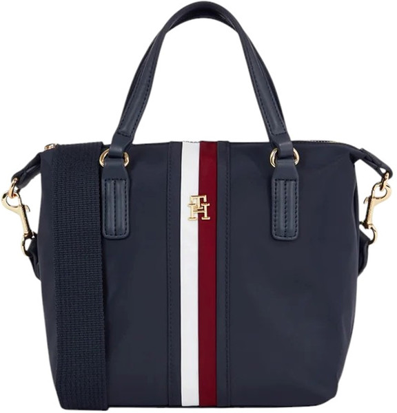 Torebka Tommy Hilfiger Poppy Small Tote Corp AW0AW15894