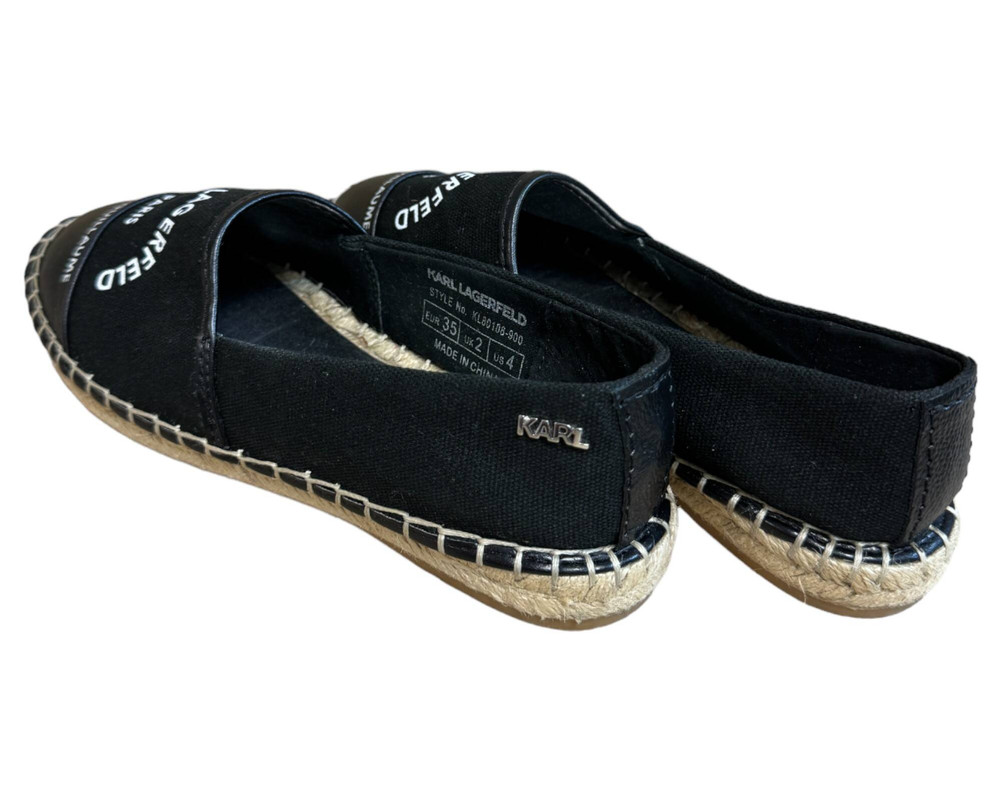 Karl Lagerfeld  PÓŁBUTY Espadryle damskie 35