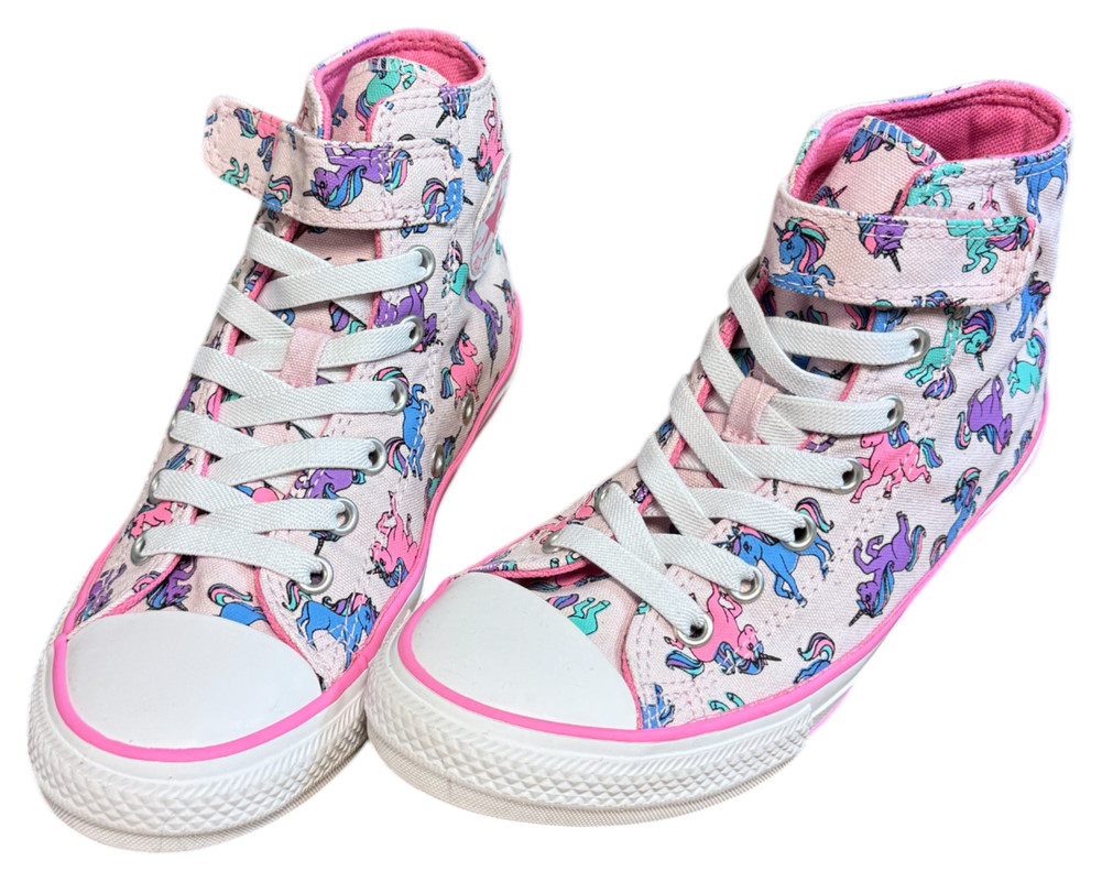 Converse Chuck Taylor All Star Easy-On Unicorns TRAMPKI wysokie dziecięce 35