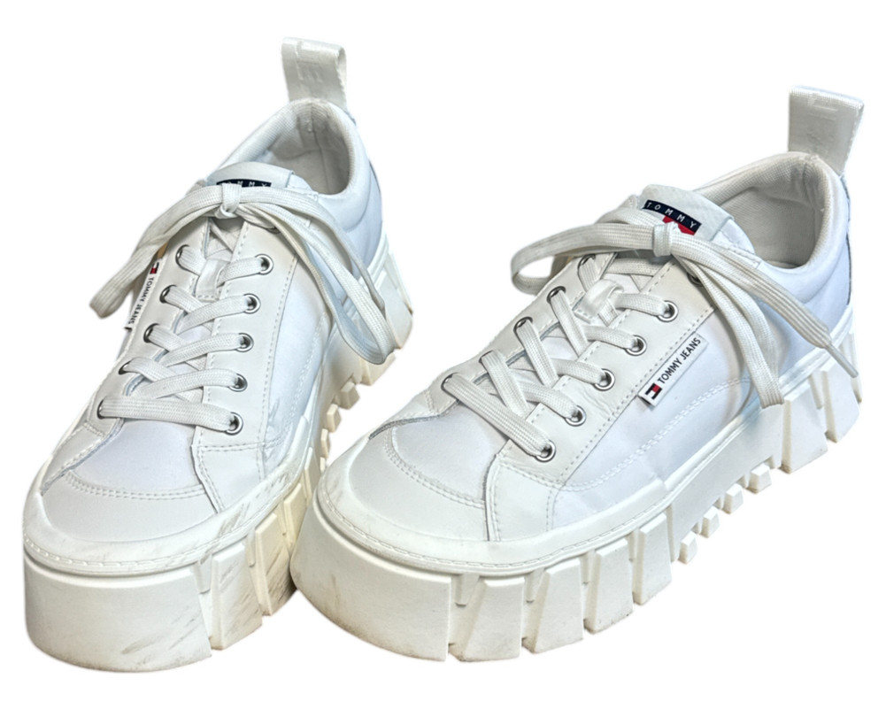 Tommy Jeans Tjw Vulc Flatform Lc Mix Media BUTY SPORTOWE  damskie 41