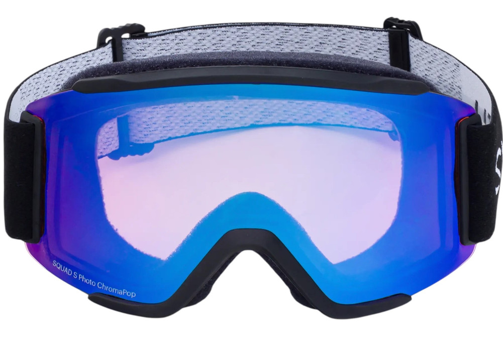 Gogle narciarskie Smith Squad S black/chromapop photochromic rose flash