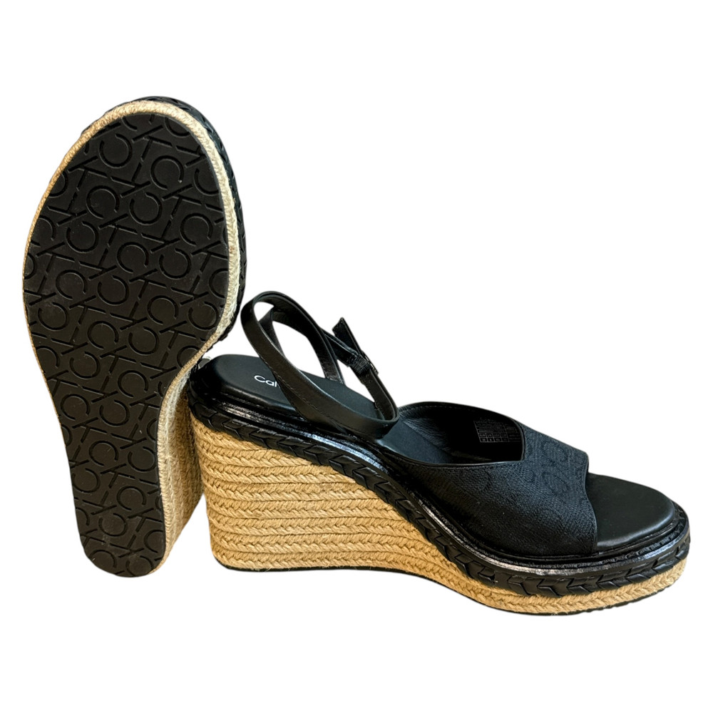 Calvin Klein 70 Mono Jacq SANDAŁY espadryle damskie 39