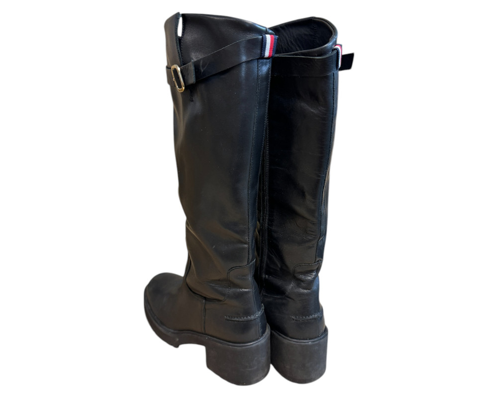 Tommy Hilfiger Belt Buckle Longboot KOZAKI  damskie 41