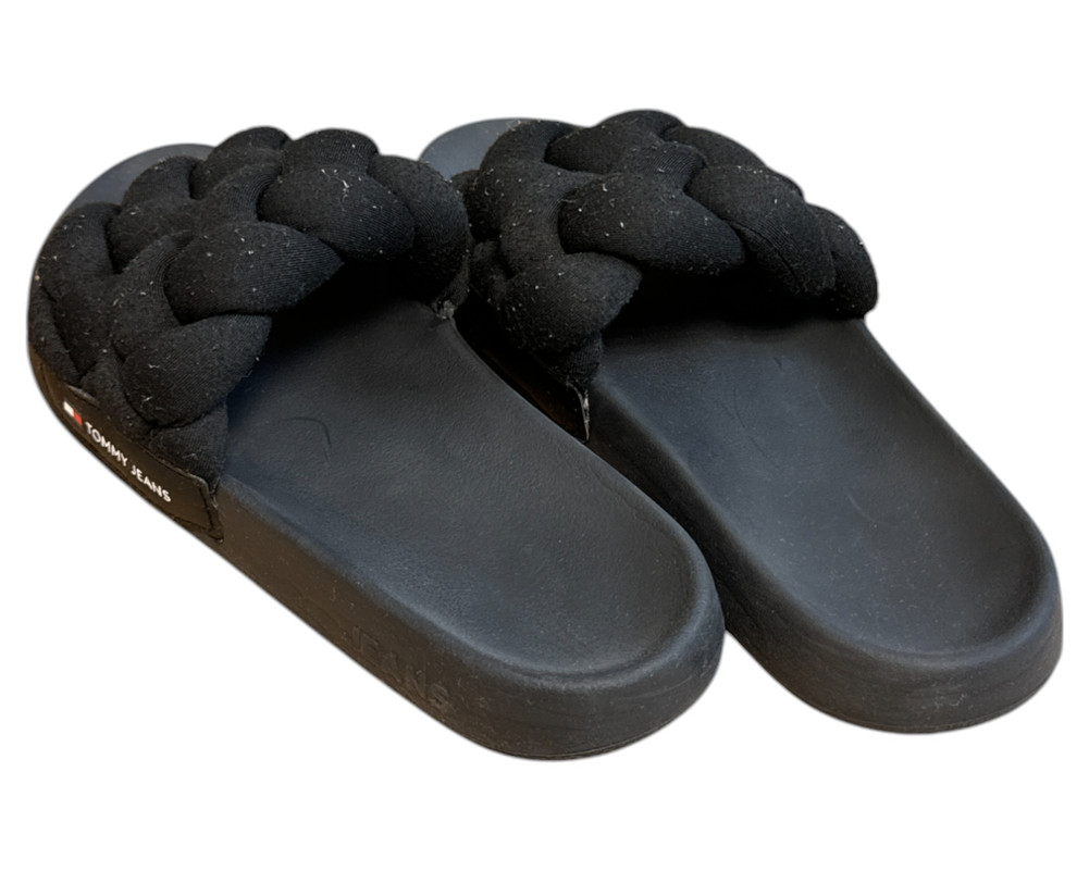 Tommy Jeans Tjw Braided Slide KLAPKI  damskie 37