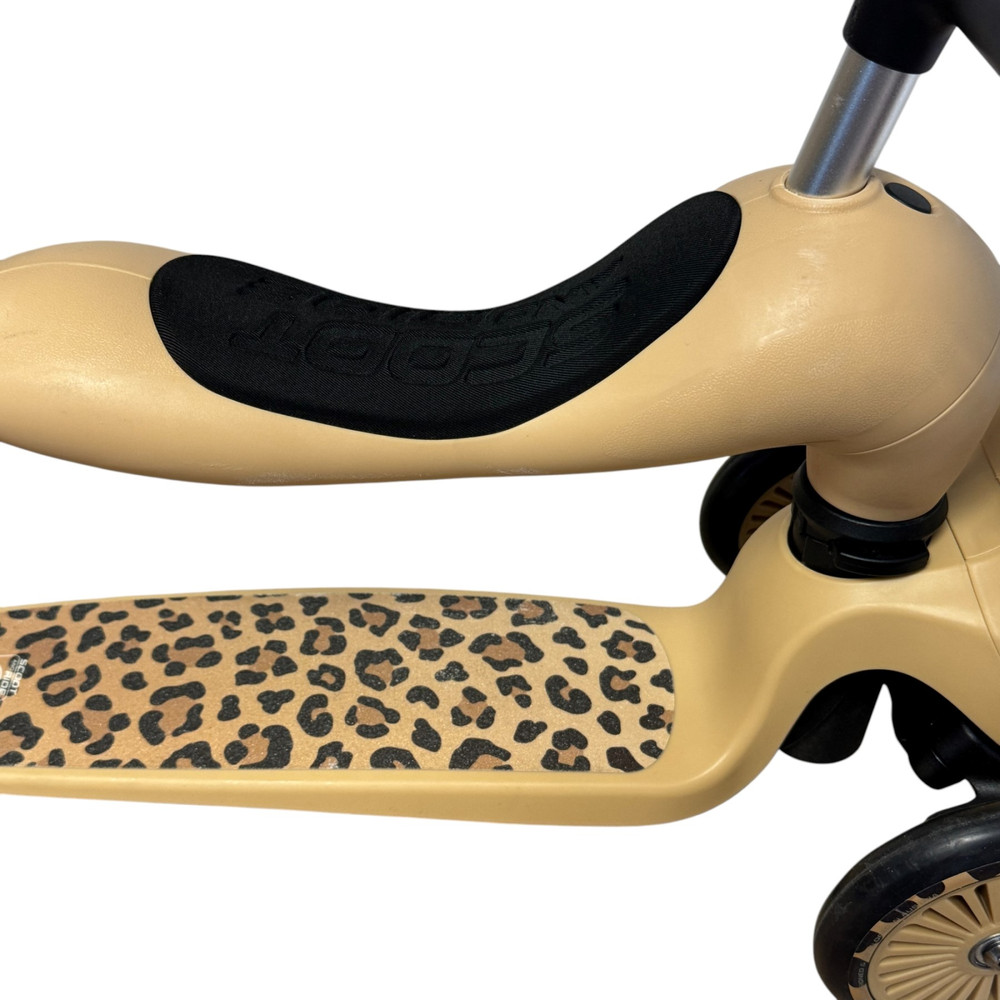 Scoot & Ride, Highwaykick 1, Lifestyle, jeździk i hulajnoga 2w1, Leopard 1-5 lat
