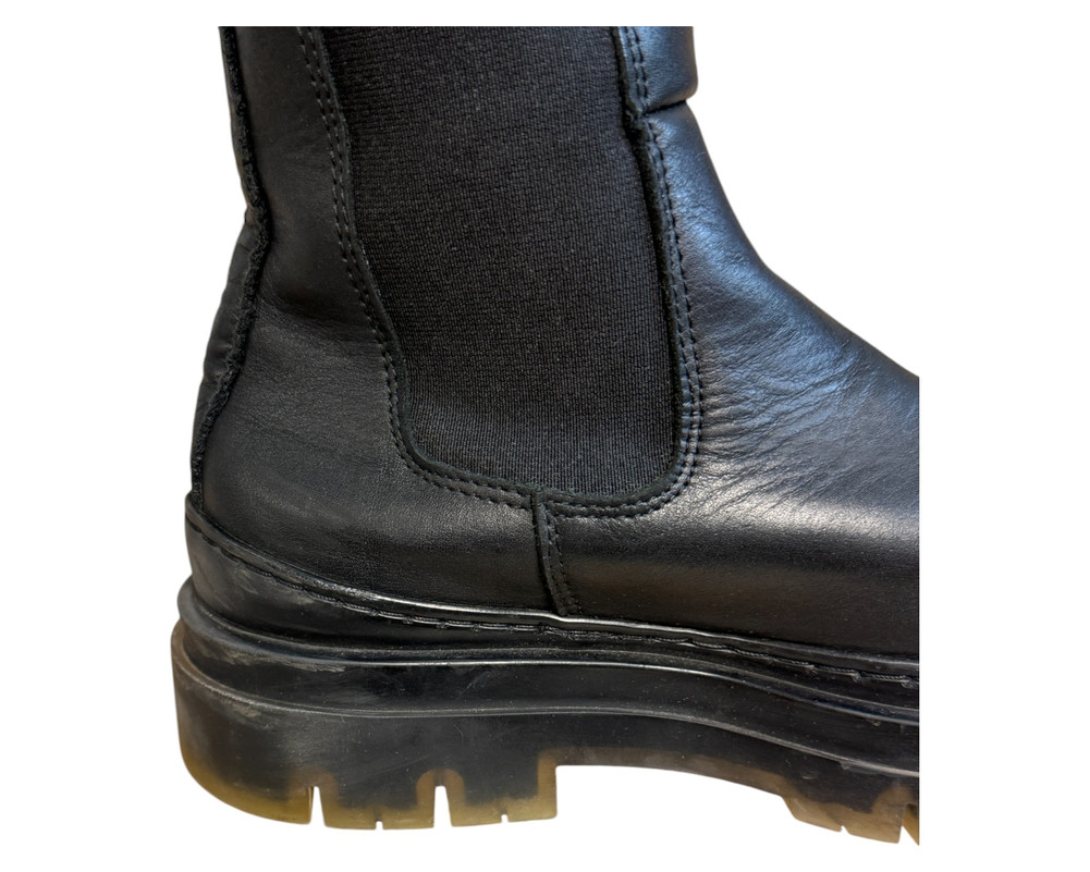 BOTKI Skórzane damskie 38