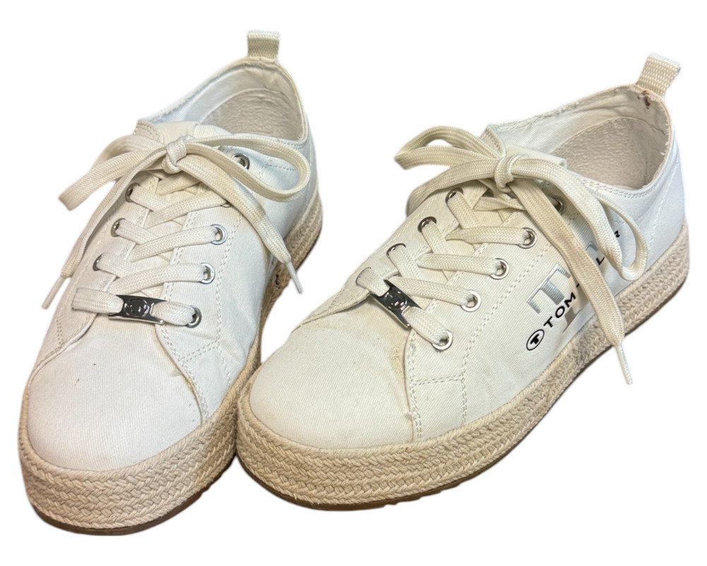 Tom Tailor  TRAMPKI espadryle damskie 36