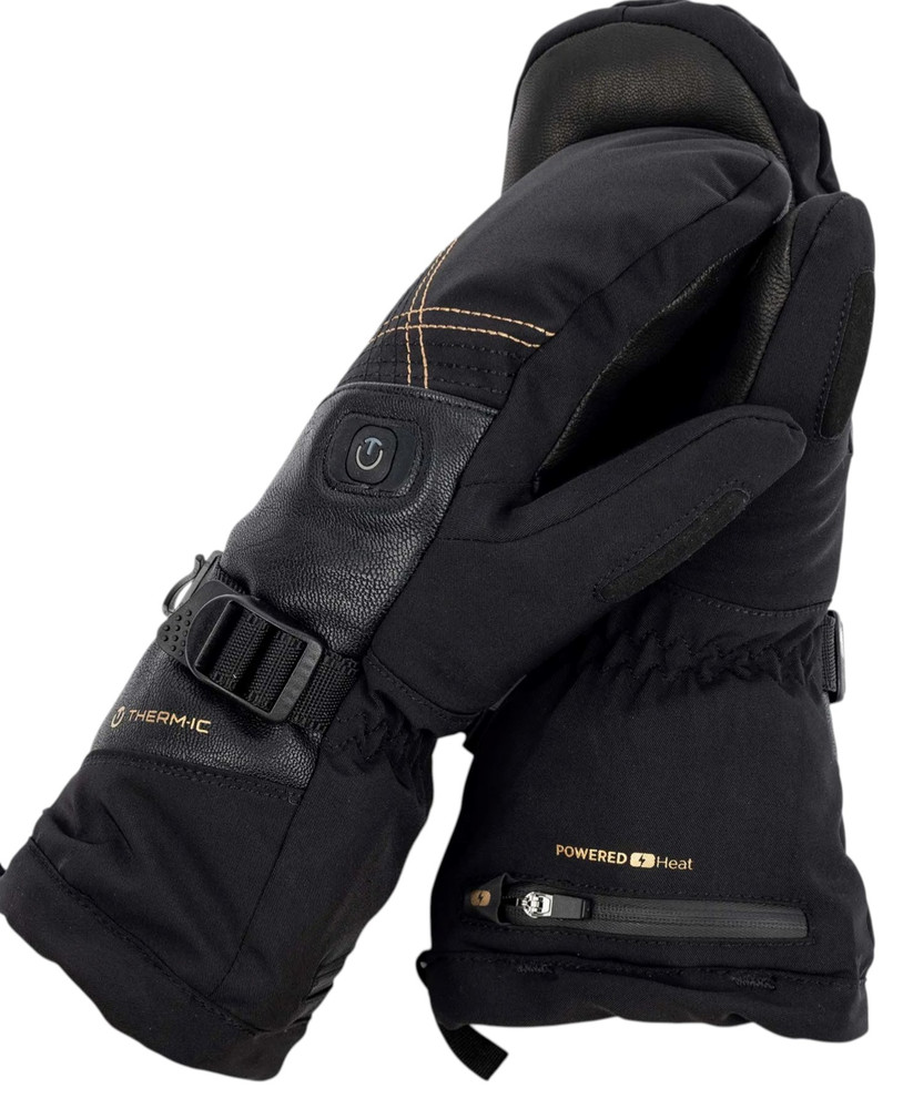 Rękawice podgrzewane damskie Therm-ic Ultra Heat Mitt W + Ultra-Lightweight Batteries black 7,5