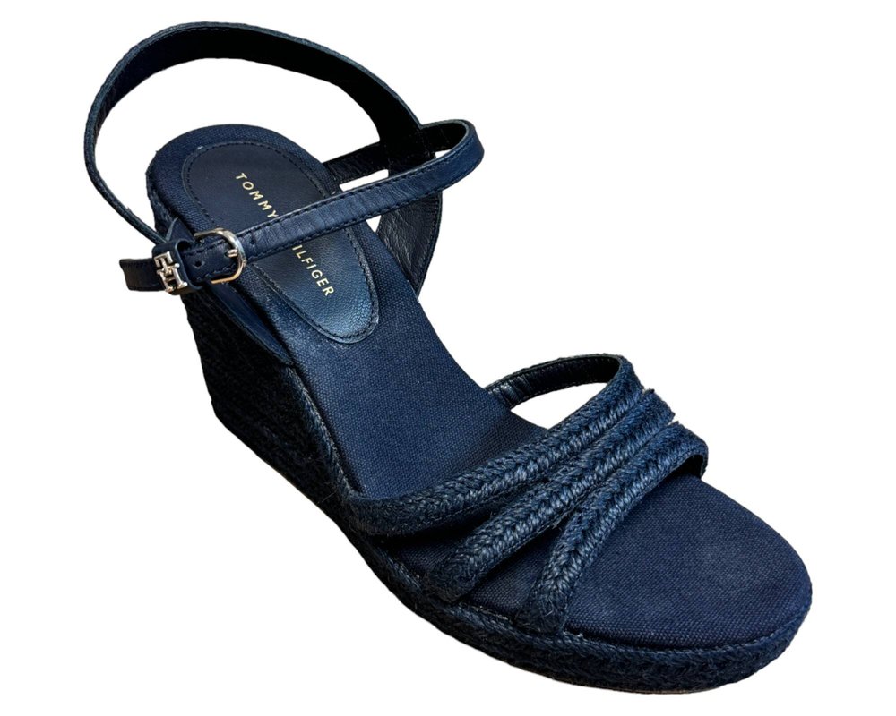 Tommy Hilfiger Essential Basic Wedge  SANDAŁY espadryle damskie 41