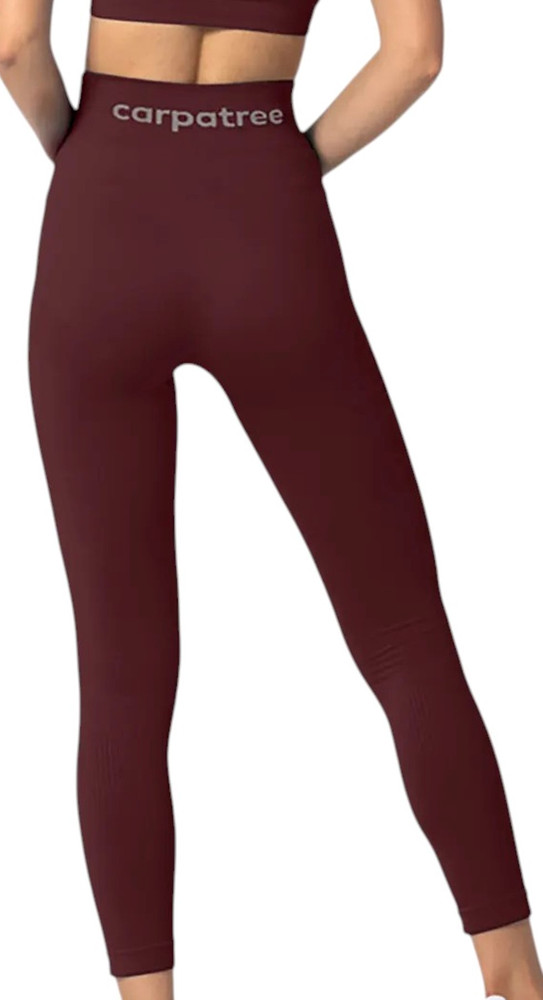 Legginsy damskie Carpatree Phase Seamless burgundy XS 