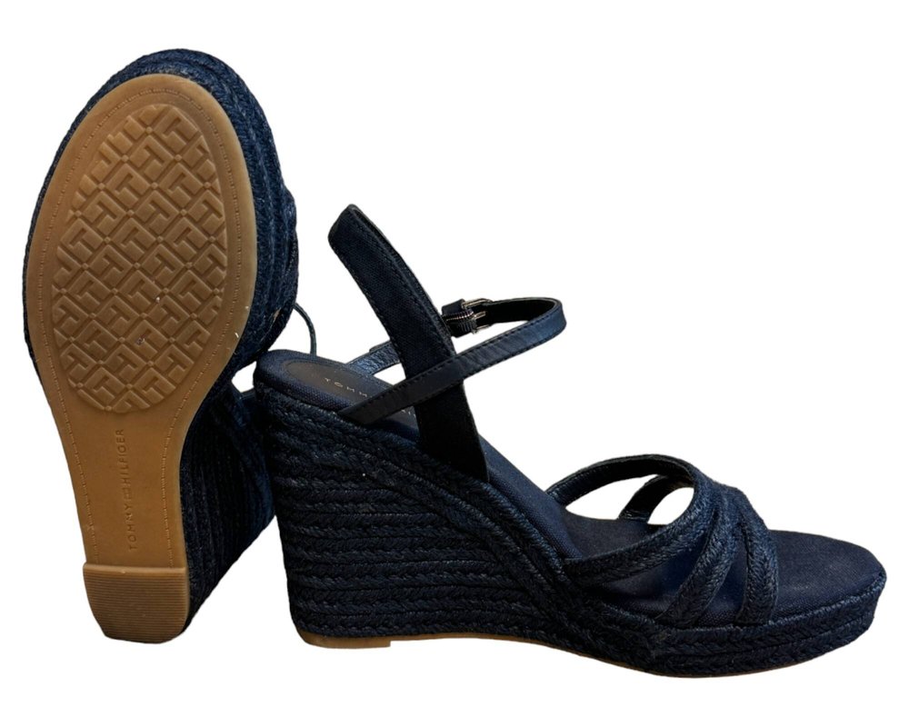 Tommy Hilfiger Essential Basic Wedge  SANDAŁY espadryle damskie 41