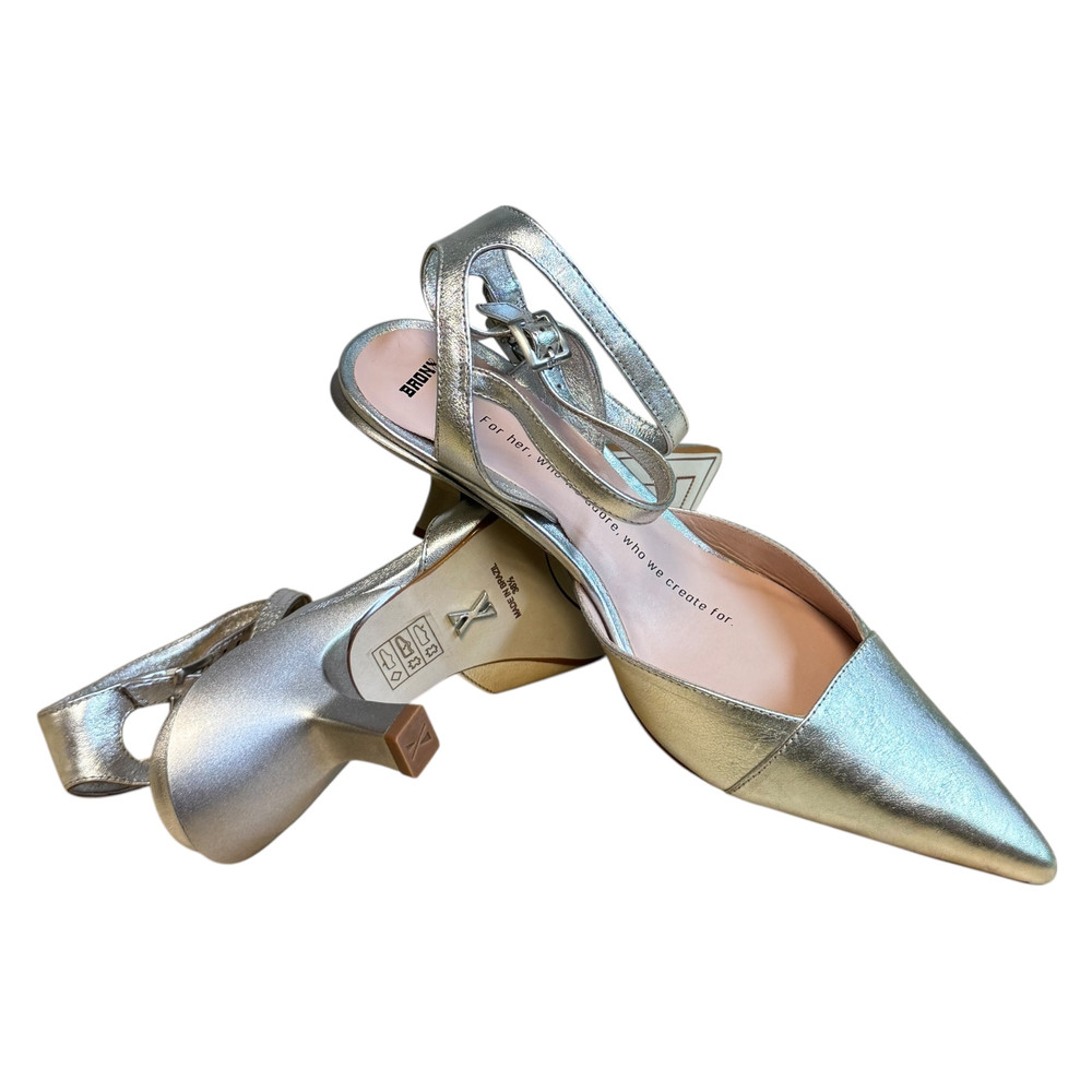 Bronx Pum Silver CZÓŁENKA damskie 39.5/38.5