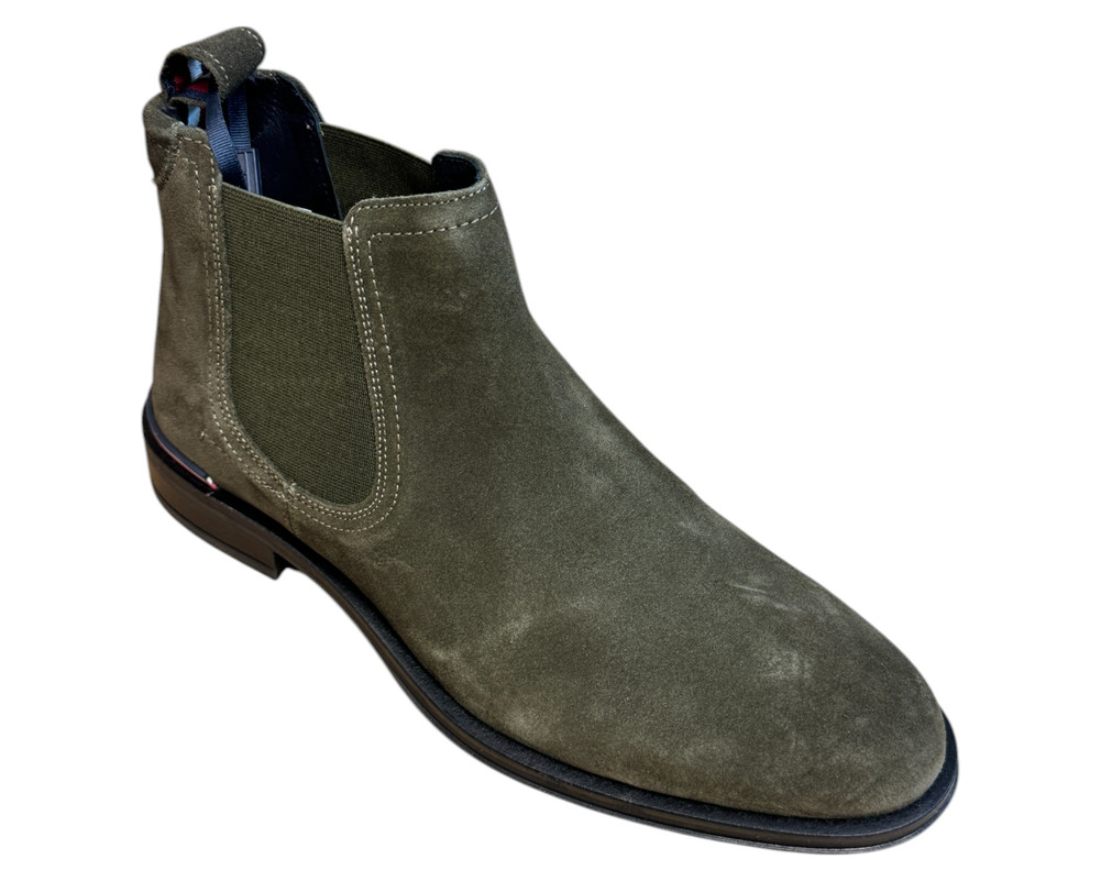 Tommy Hilfiger Core Rwb Hilfiger Suede Chelsea BOTKI  męskie 42/41
