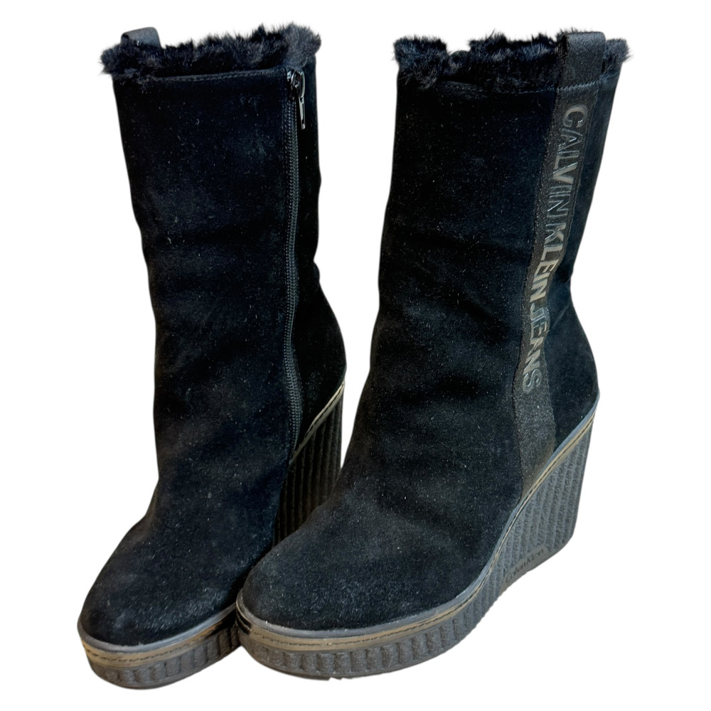 Calvin Klein Jeans Shuana BOTKI damskie 36