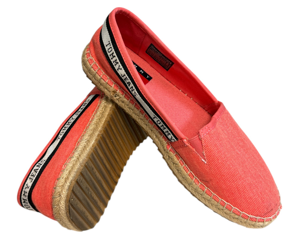 Tommy Jeans Tjw Flatform  PÓŁBUTY espadryle damskie 38