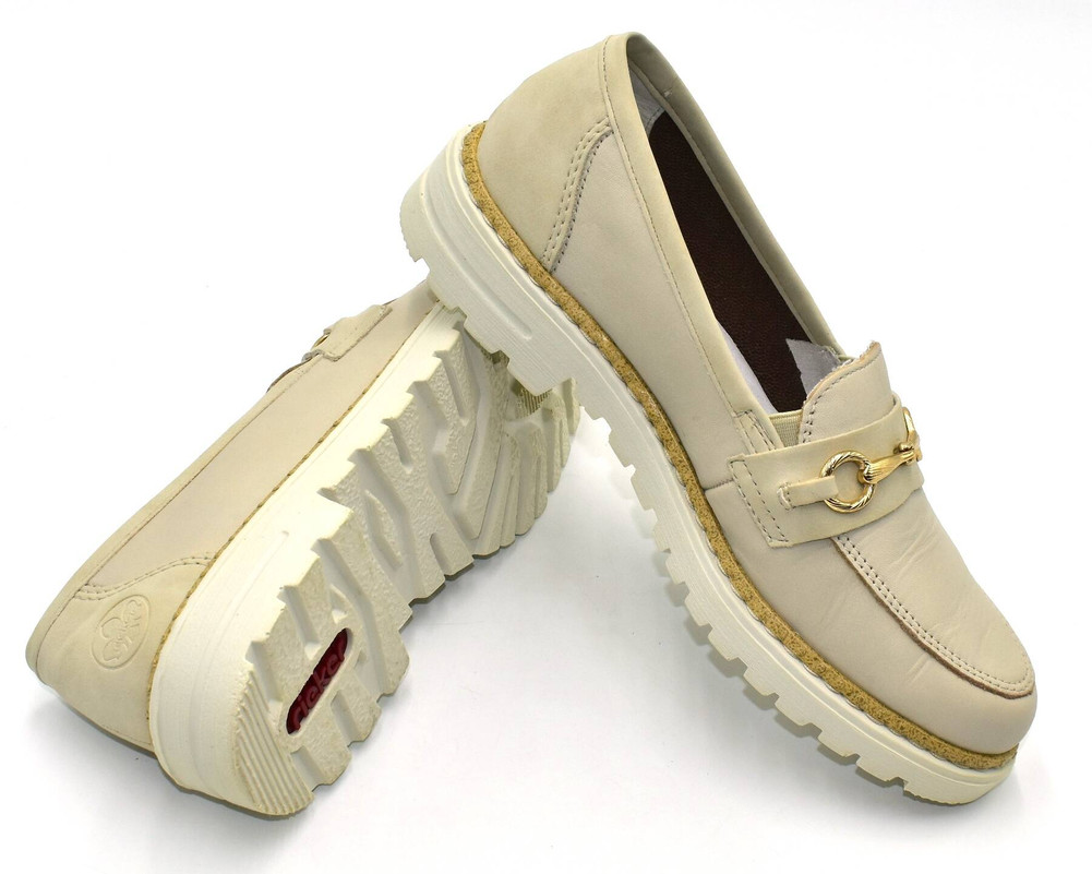 Rieker PÓŁBUTY wsuwane damskie 37