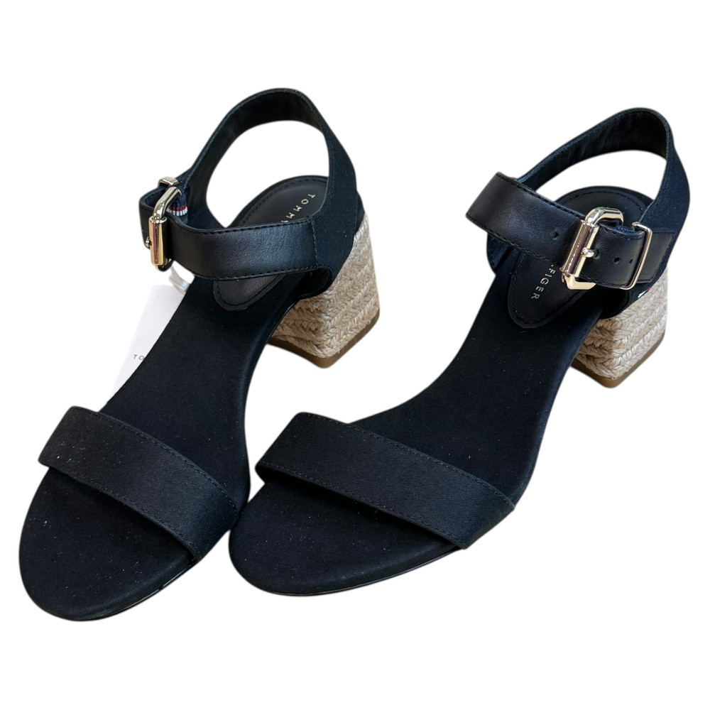 Tommy Hilfiger Block Mid Heel SANDAŁY damskie 36