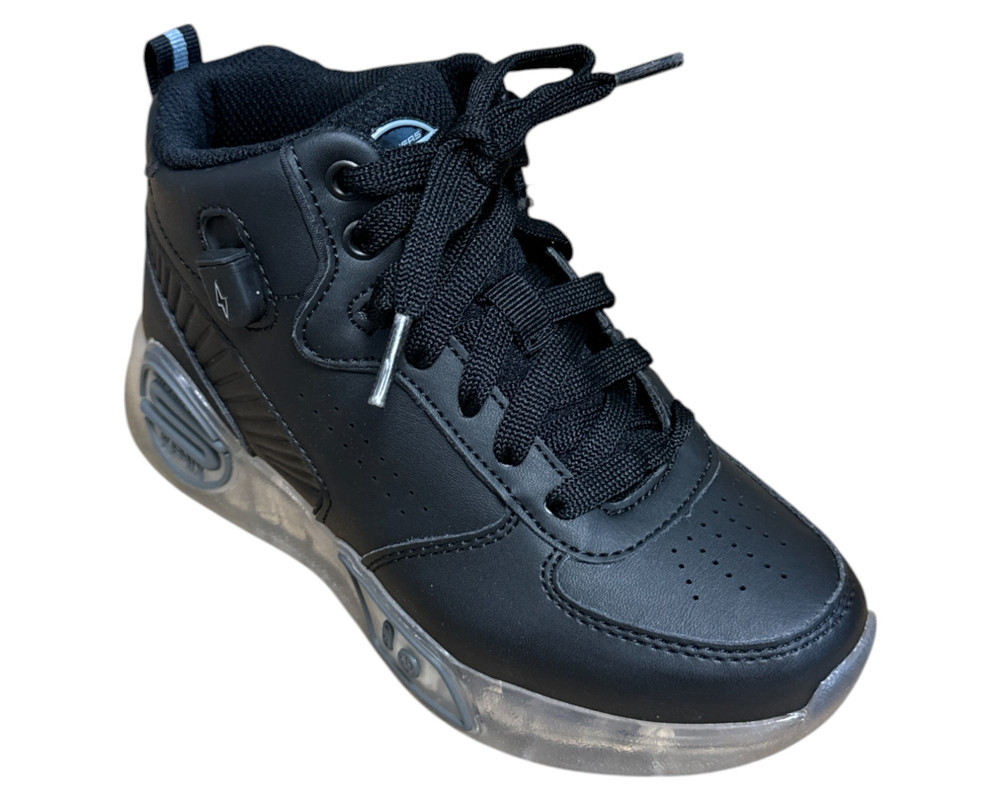 Skechers S-LIGHTS REMIX  BUTY SPORTOWE wysokie dziecięce 33