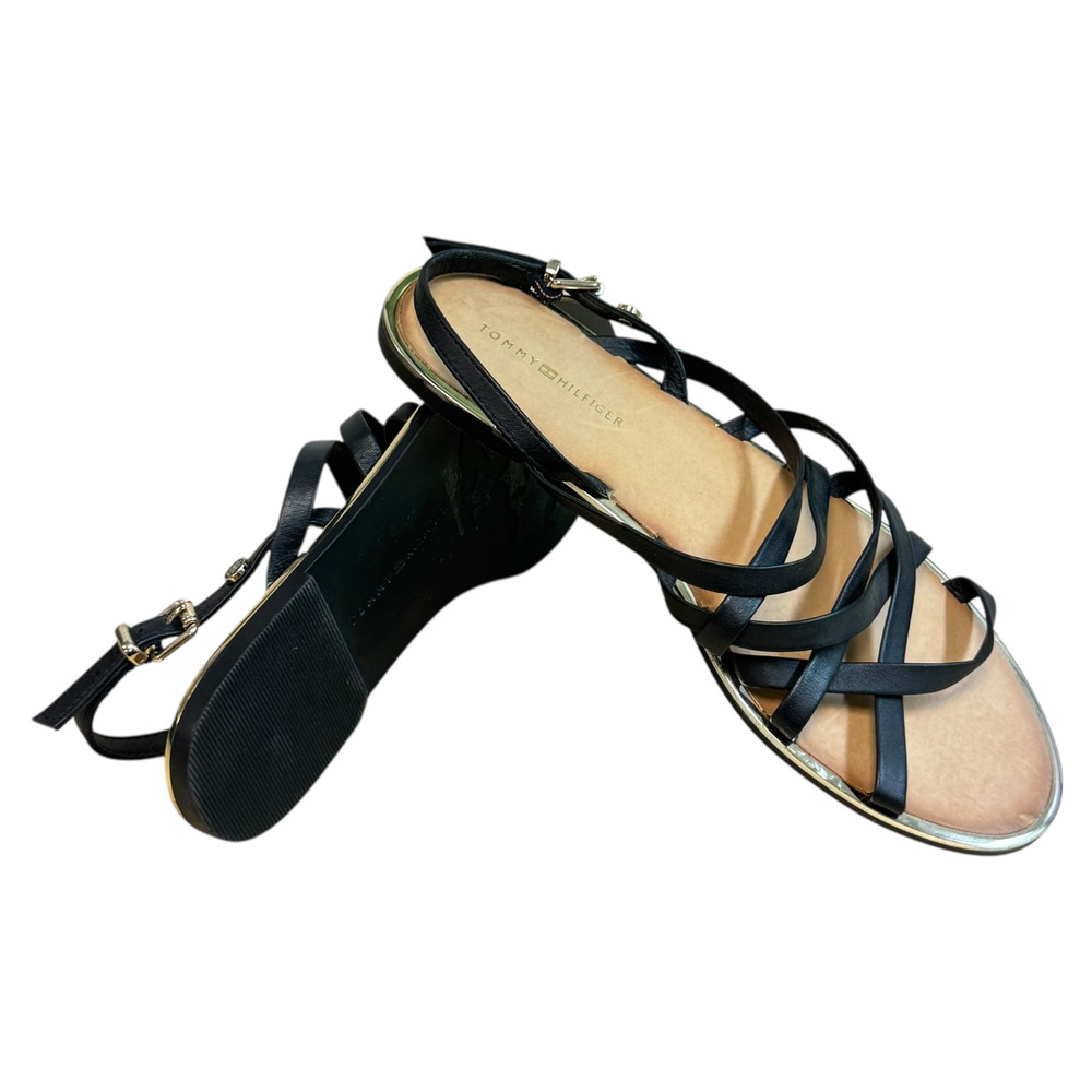 Tommy Hilfiger Strappy Flat SANDAŁY damskie 38