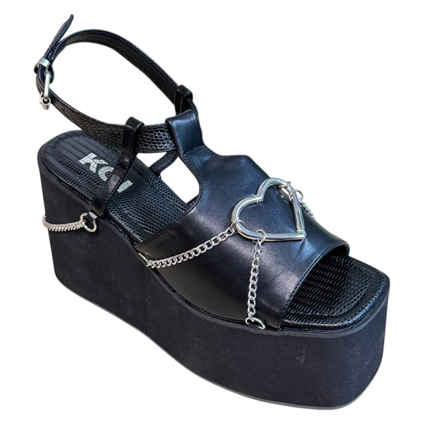 Koi Crushed Hearts SANDAŁY damskie 38