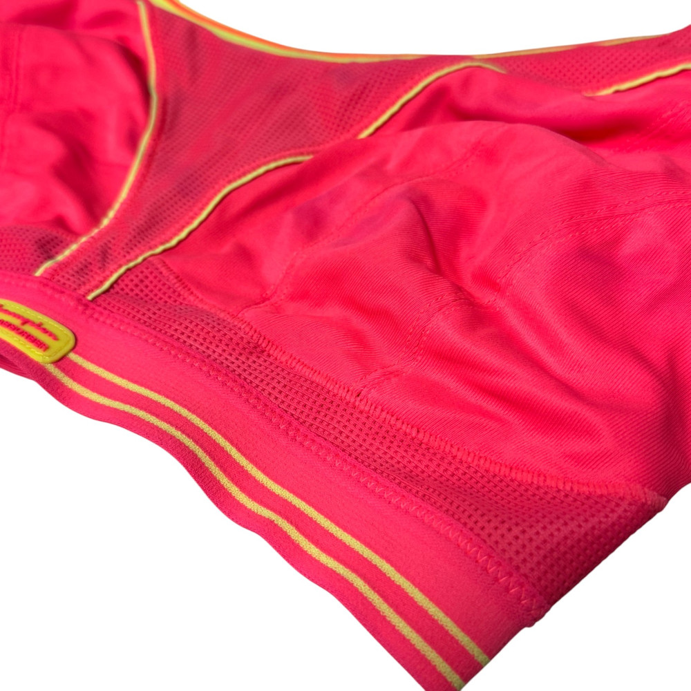Biustonosz treningowy Shock Absorber Ultimate Run Bra fluor red 80I 